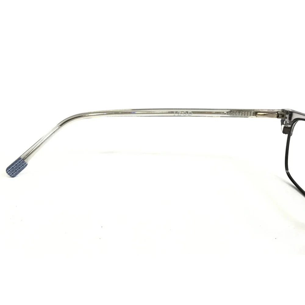 IZOD Eyeglasses Frames IZ2091 GREY CRYSTAL Rectangle Full Rim 56-17-150